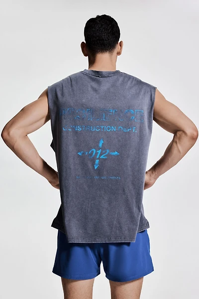 Loose-Fit Sports Tank Top
