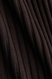 Rib-Knit Viscose Pants