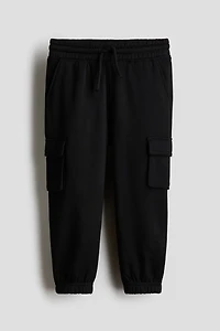 Brushed-Inside Cargo Joggers