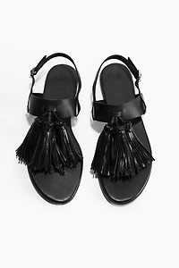 Tasseled Sandals