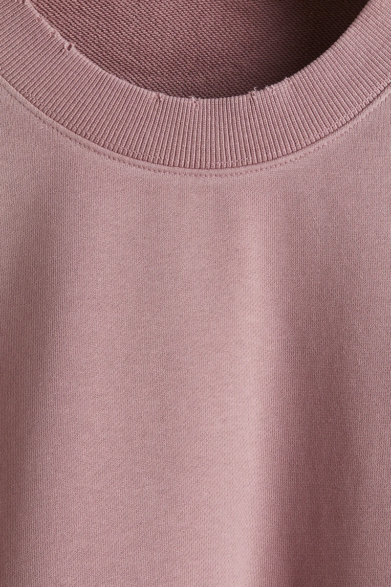 Oversized-Fit Washed Sweatshirt