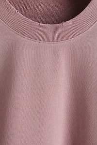 Oversized-Fit Washed Sweatshirt