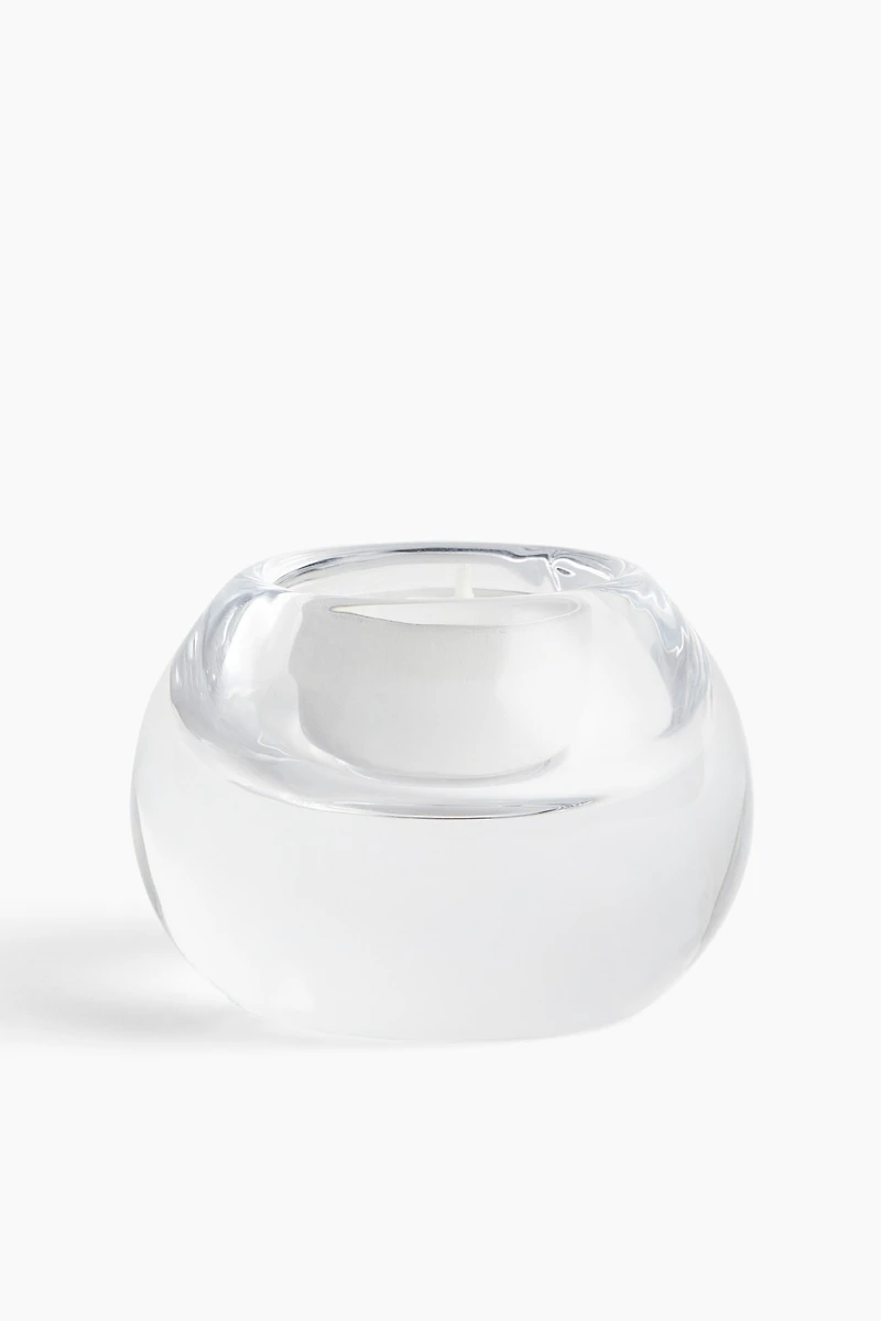 Glass Tea Light Holder