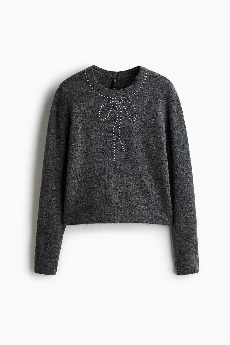 Embellished Sweater