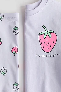 2-Piece Cotton Jersey Set