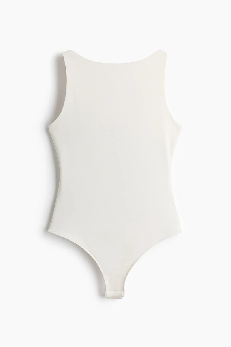 Twist-Detail Thong Bodysuit