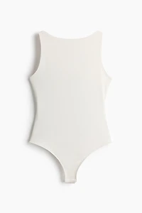 Twist-Detail Thong Bodysuit
