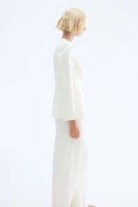 Linen-Blend Jacket