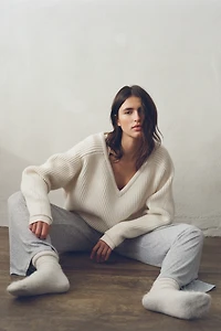 Foldover-Waist Sports Leggings