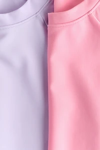 Lot de 2 T-shirts bain FPS 50