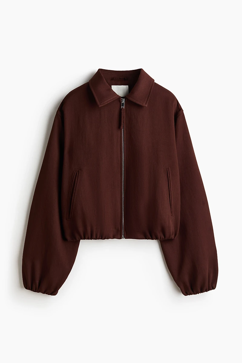 Veste ample à effet bouffant au bas