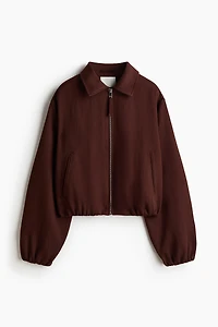 Veste ample à effet bouffant au bas