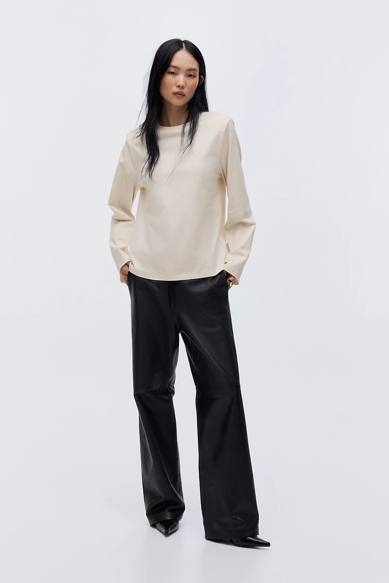 Top with Shoulder Pads