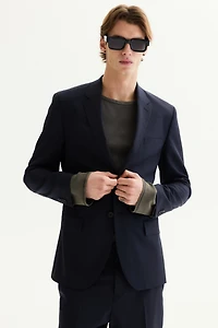 Veste Coupe Amincie en laine mélangée