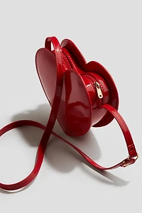 Heart-shaped Shoulder Bag