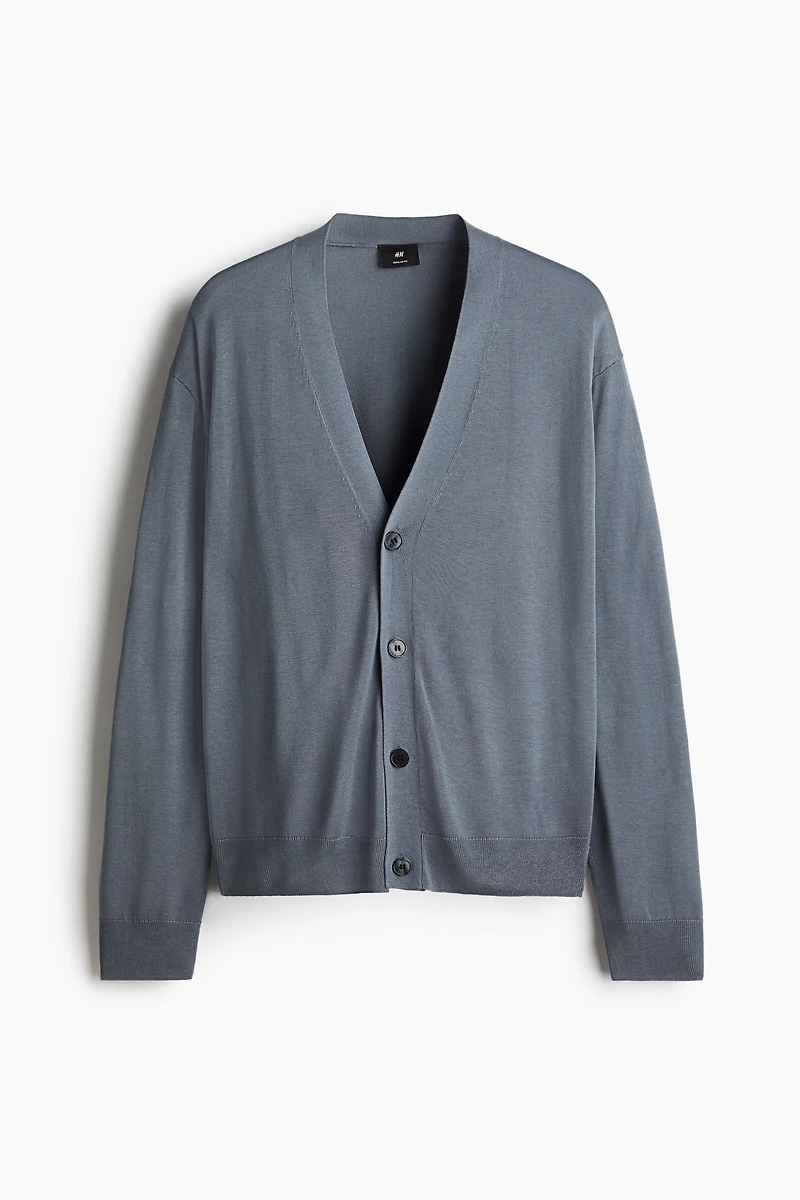 Gilet classique en tricot fin