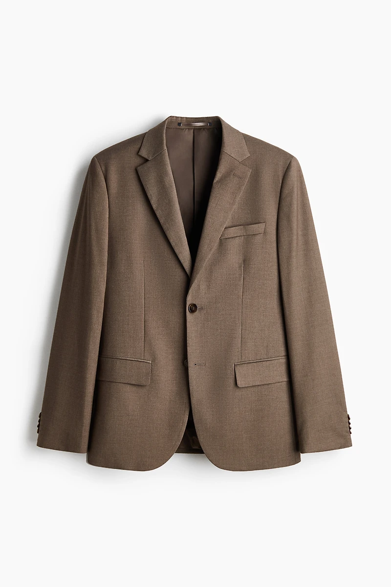 Veste classique à fermeture droite