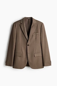 Veste classique à fermeture droite