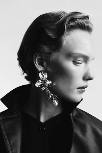 Flower Dangle Earrings