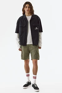 Relaxed-Fit Short-Sleeved Utility Shirt
