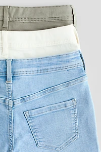Lot de 3 shorts en denim