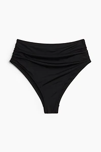 High Waist Cheeky Bikini Bottoms