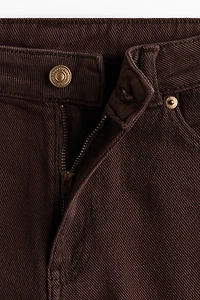 Straight-Leg Twill Pants