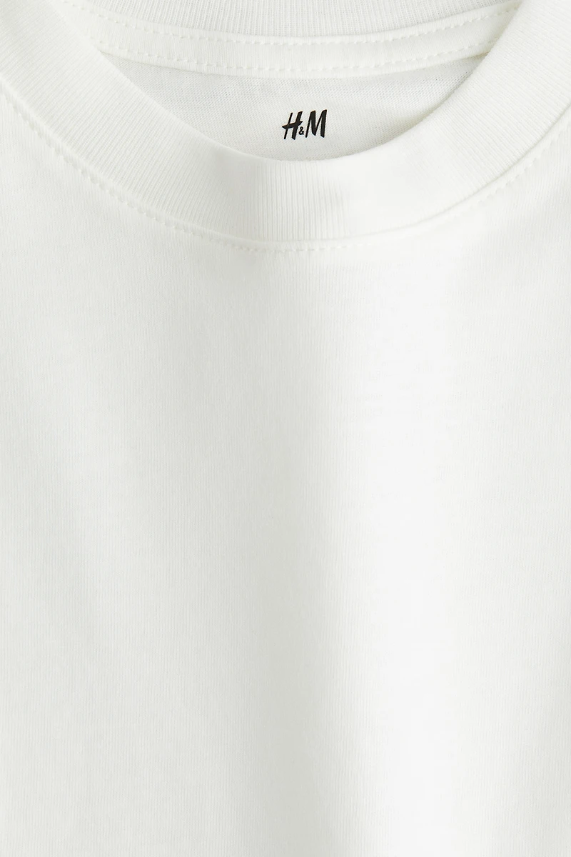 Long-Sleeved Cotton T-Shirt