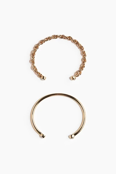 2-Pack Cuff Bracelets