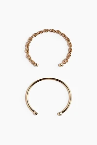 2-Pack Cuff Bracelets