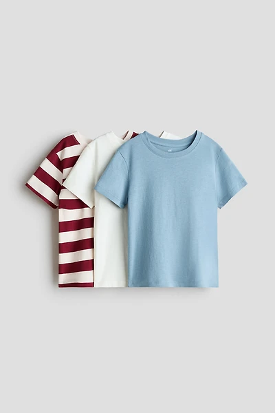 Lot de 3 T-shirts en coton