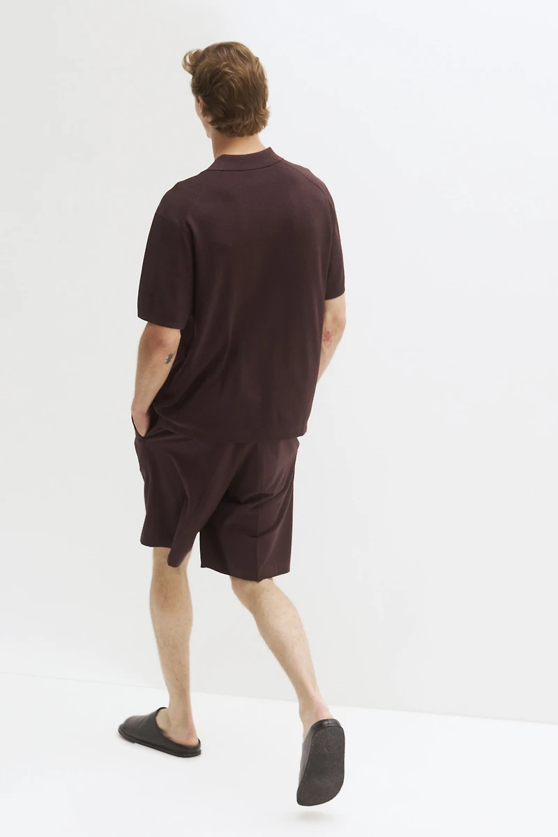 Cooling Regular-Fit Knit Polo Shirt