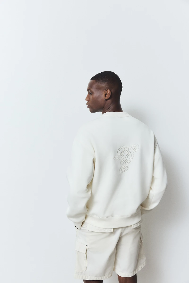 Regular-Fit Printed Sweatshirt