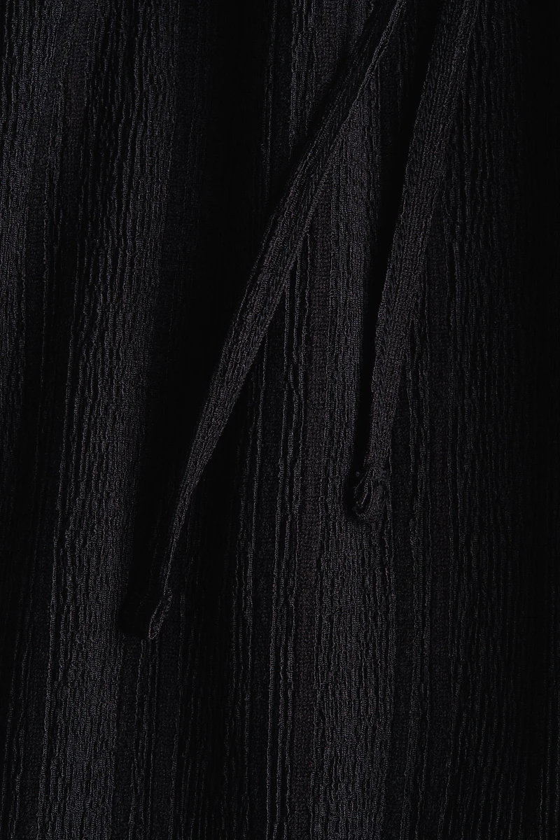 Crinkled Paper-Bag Pants