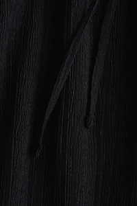 Crinkled Paper-Bag Pants