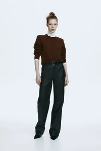 Shoulder-Pad Sweater