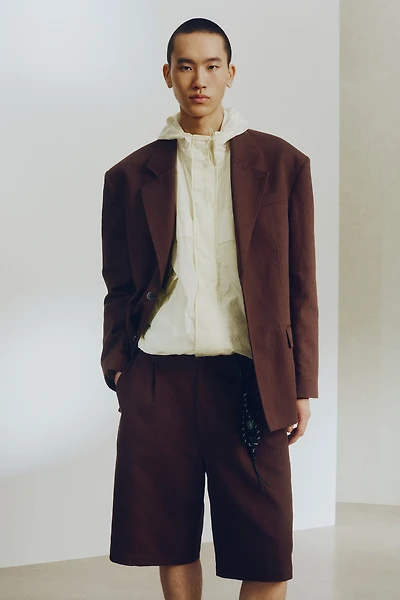 Loose-Fit Long-Style Shorts