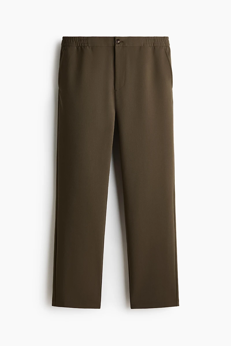 Regular-Fit Twill Pants