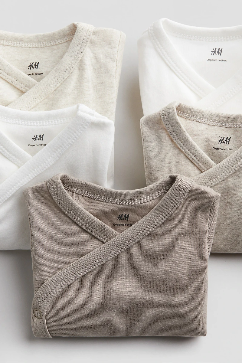 Lot de 5 maillots en coton