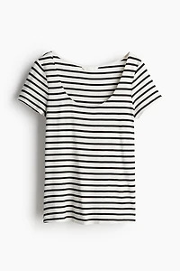 Square-Neck Top
