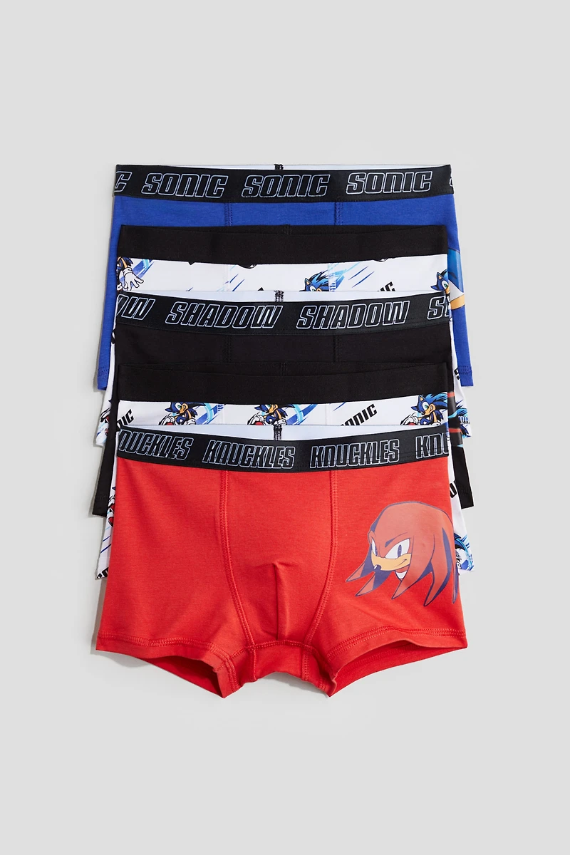 Lot de 5 boxers