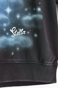 Printed Cotton Hoodie