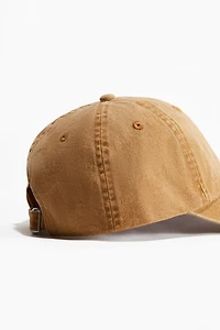 Cotton Cap with Embroidery