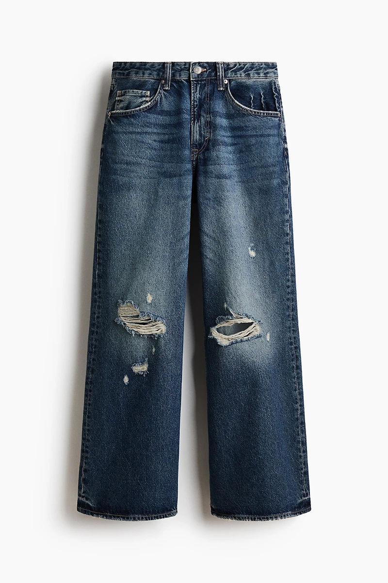 Loose Bootcut Jeans