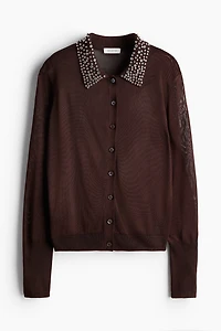 Gilet orné de strass
