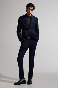 Skinny Fit Single-Breasted Jacket