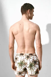 Patterned Swim Shorts