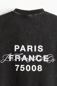 Boxy-Fit Washed T-Shirt