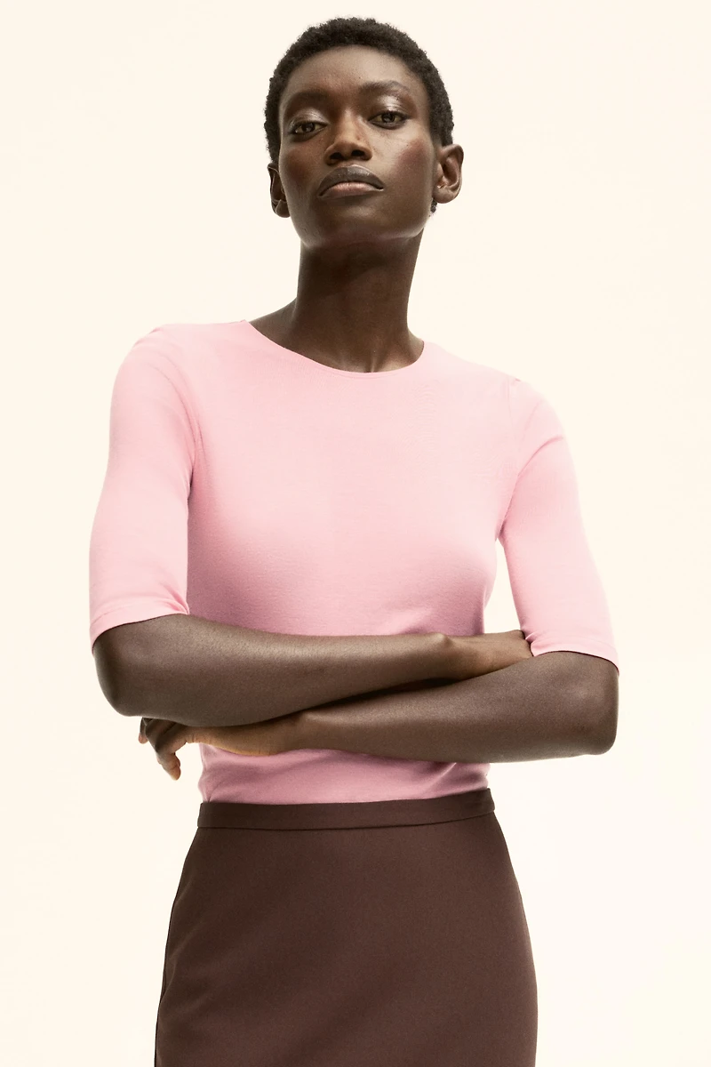 T-shirt en coton pima