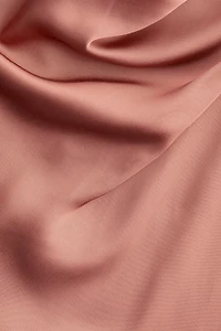 Cowl-Neck Dress
